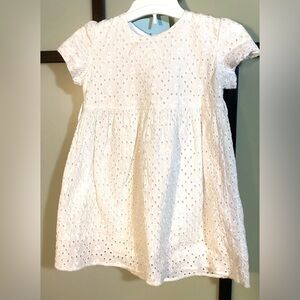 My First Chicco eyelet summer dress. Size 6-9m